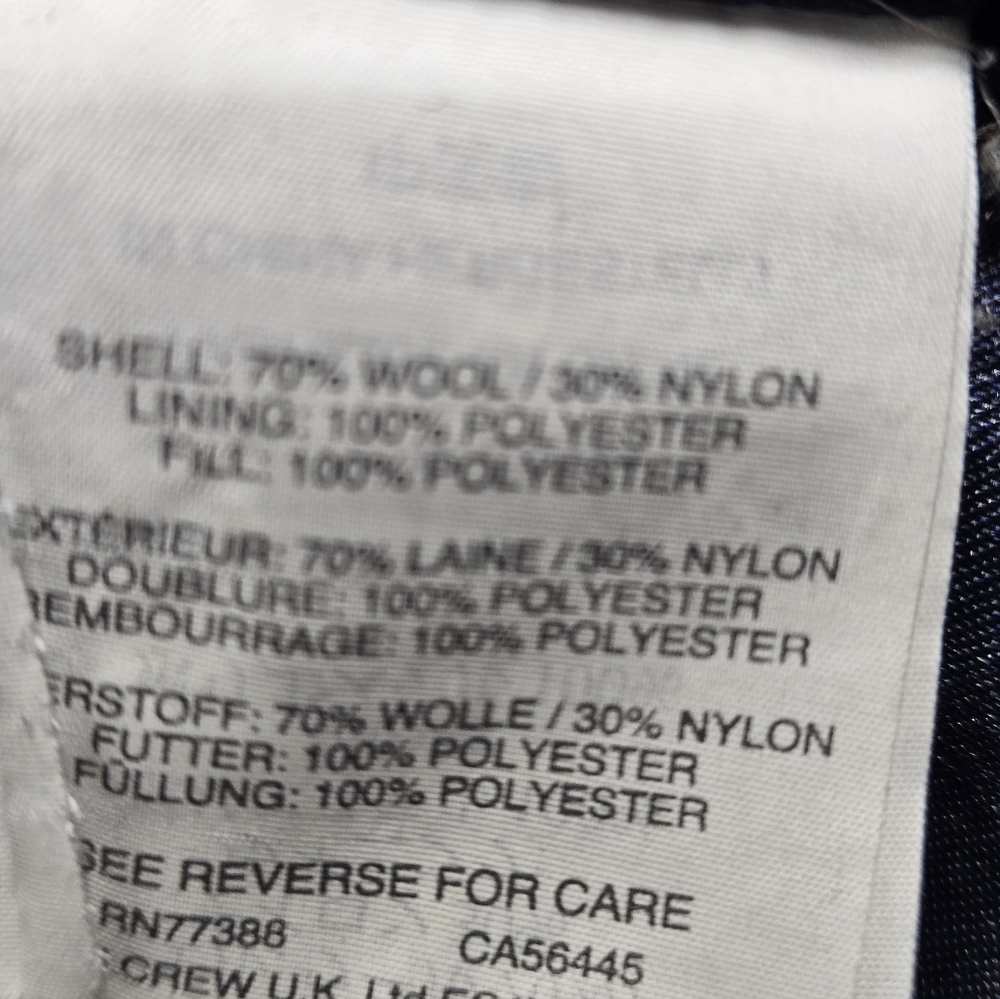 J. Crew Coat Lodge Italian Wool 2 - Picture 11 of 14